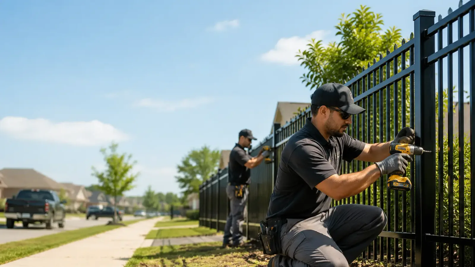 Metal Fence Installation in Lima, OH